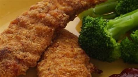 chicken-fingers-with-apricot-dipping-sauce-food image