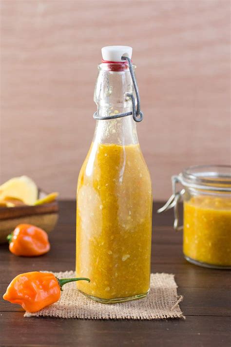caribbean-style-mango-habanero-hot-sauce-chili image