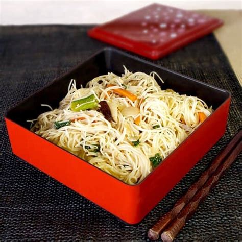 vegetable-stir-fried-rice-noodles-bifun-pickled-plum image