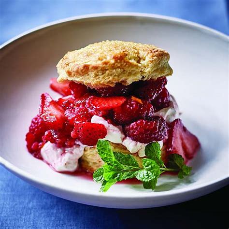 red-berry-shortcakes-with-honey-yogurt image