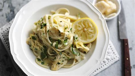 artichoke-pasta-recipe-bbc-food image