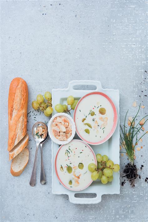 almond-gazpacho-with-grapes-recipe-fhe-magazine image