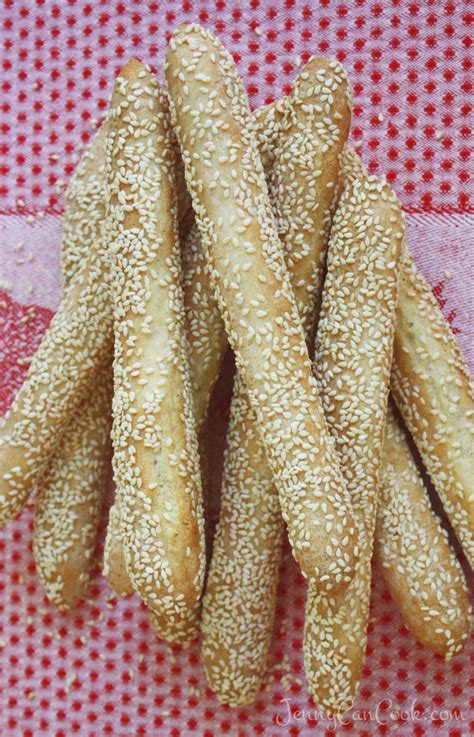 sesame-seed-breadsticks-homemade-breadsticks image