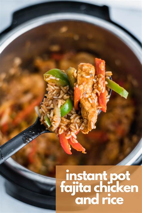 instant-pot-fajita-chicken-and-rice-megs-everyday image
