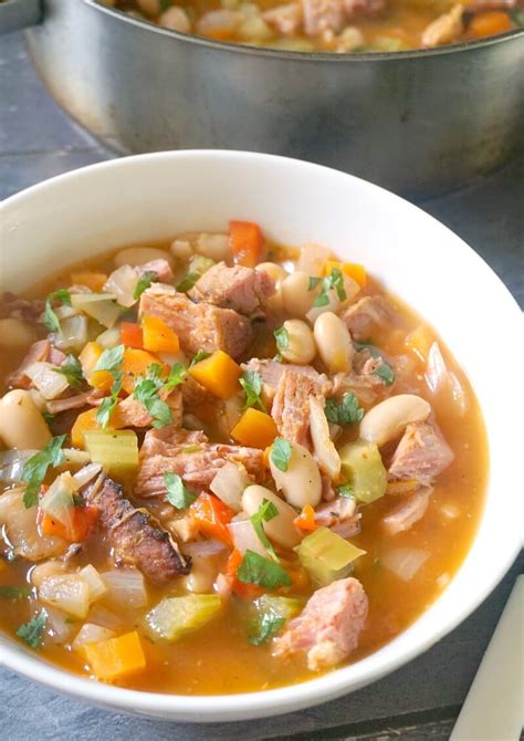 easy-leftover-ham-and-bean-soup-my-gorgeous image