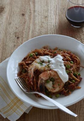 toasted-pasta-spanish-style-with-shrimp-and-chorizo image