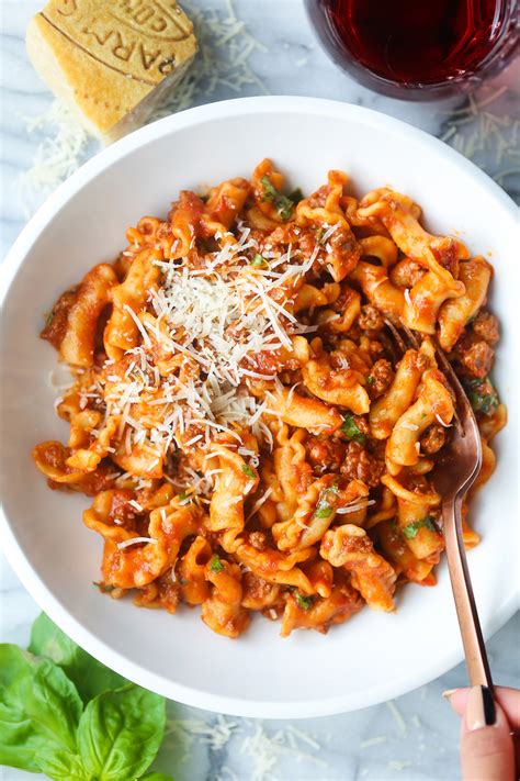 instant-pot-ground-beef-and-pasta-damn-delicious image