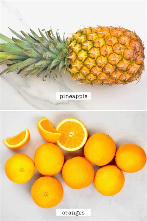 fresh-pineapple-orange-juice-with-or-without-juicer image
