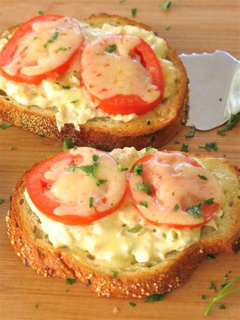 creamy-open-faced-tuna-melt-sandwich-the-dinner image