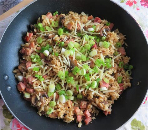 skillet-ham-rice-the-english-kitchen image