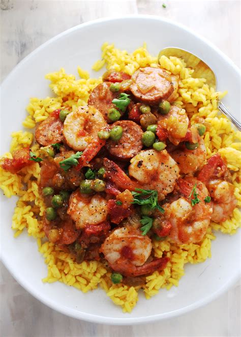 shrimp-and-sausage-spanish-rice-aimee-mars image