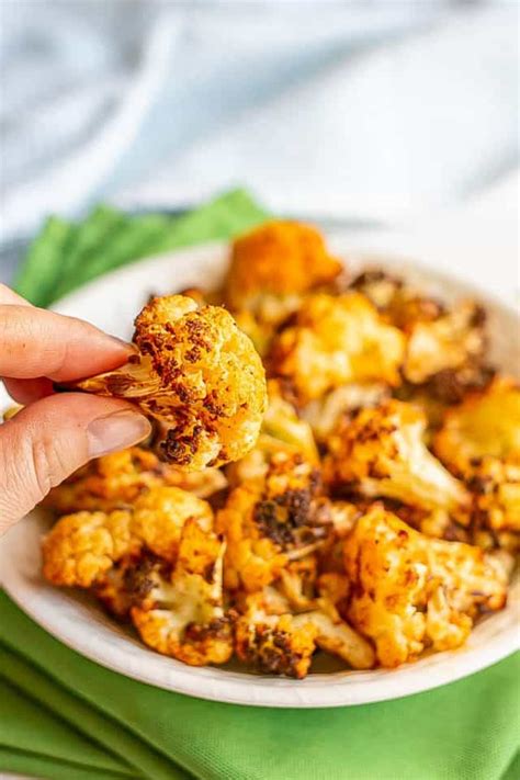 air-fryer-cauliflower-video-family-food-on-the-table image