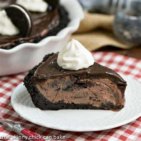 fudge-topped-chocolate-ice-cream-pie-that-skinny image