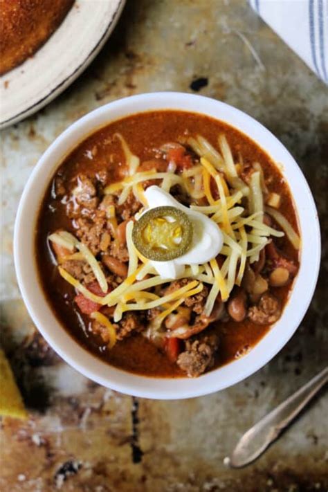 wendys-chili-recipe-copycat-southern-kissed image