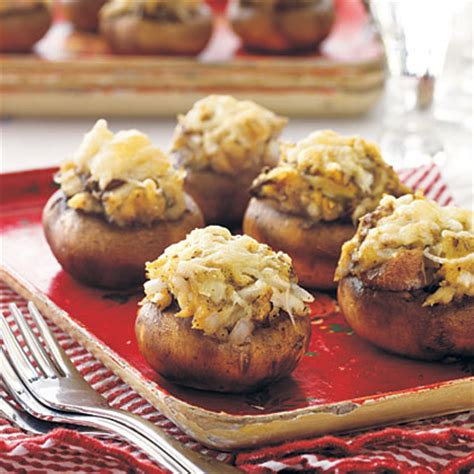crab-stuffed-mushrooms-recipe-myrecipes image