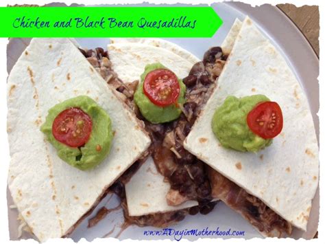 easy-chicken-and-black-bean-quesadillas-a-day-in image