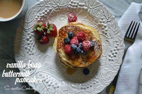 vanilla-bean-buttermilk-pancakes-sarcastic-cooking image