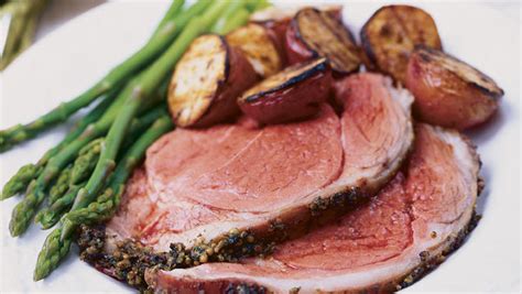 herbed-grill-roasted-lamb-recipe-finecooking image