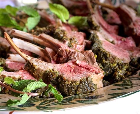 pistachio-mint-crusted-rack-of-lamb-cooking-on-the image