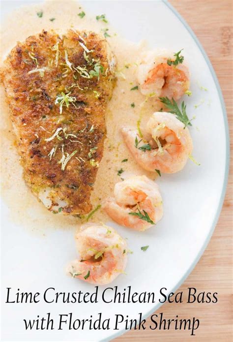lime-crusted-chilean-sea-bass-with-florida-pink-shrimp image