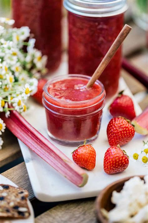 strawberry-rhubarb-jam-freezer-recipe-emily image