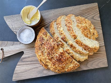 rosemary-parmesan-soda-bread-food-network-kitchen image