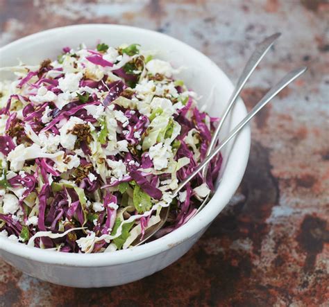 recipe-shredded-cabbage-salad-with-feta-and-herbs image