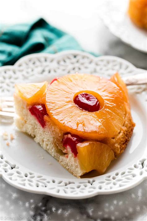 pineapple-upside-down-cake-sallys-baking-addiction image