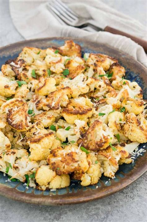 roasted-garlic-cauliflower-delicious-meets-healthy image