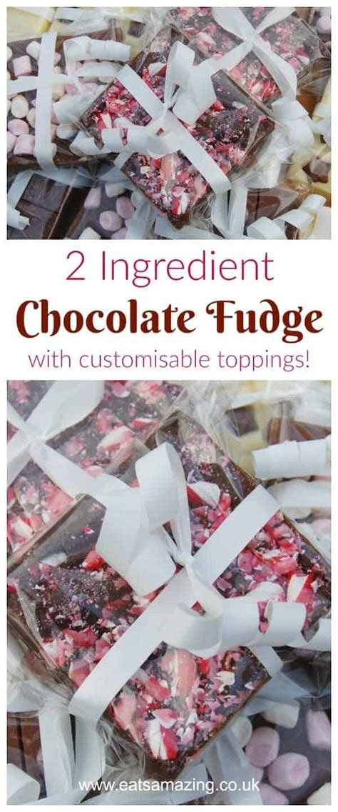 easy-2-ingredient-chocolate-fudge-recipe-eats image