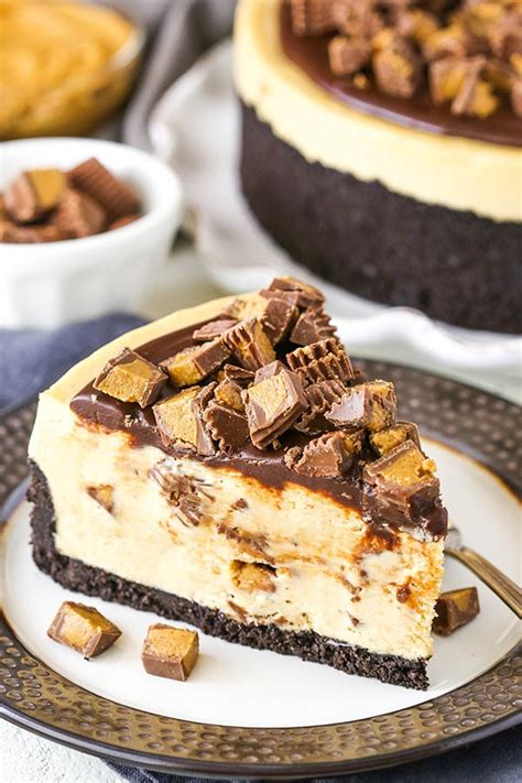 no-bake-reeses-peanut-butter-cheesecake-life-love image