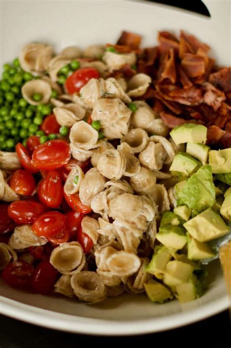 best-blt-pasta-salad-recipe-reluctant-entertainer image