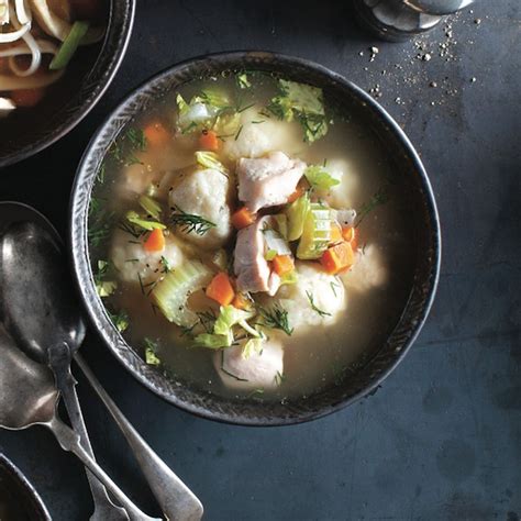 chicken-soup-recipe-with-dill-and-dumplings-chatelaine image