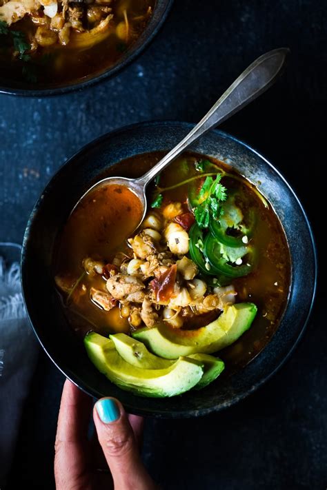 instant-pot-chicken-pozole-feasting-at-home image