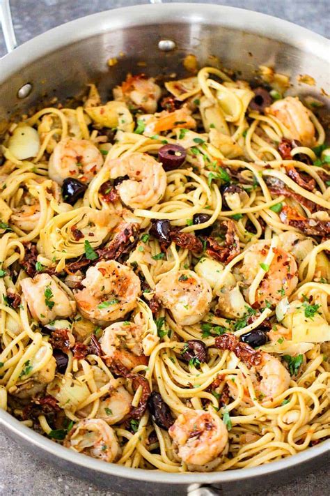mediterranean-pasta-with-shrimp-how-to-feed-a-loon image