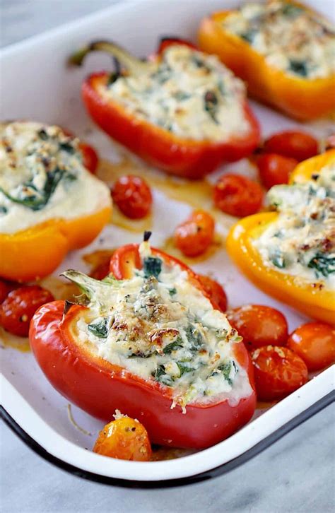 vegetarian-stuffed-peppers-with-spinach-and-ricotta-jz image