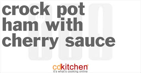 crock-pot-ham-with-cherry-sauce image