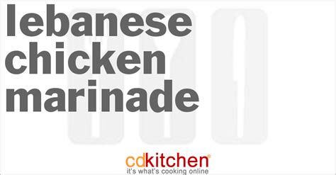 lebanese-chicken-marinade-recipe-cdkitchencom image