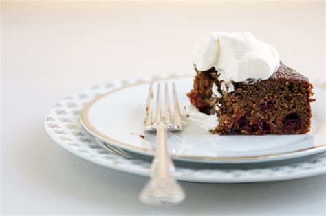 cranberry-gingerbread-cake-recipe-popsugar-food image