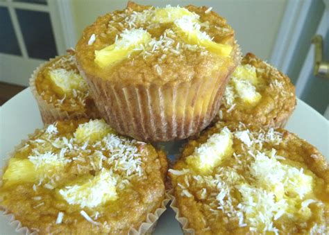 pineapple-coconut-muffins-gf-the-nourishing-home image