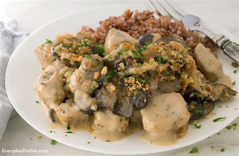 savory-mushroom-asiago-chicken-recipe-everyday image