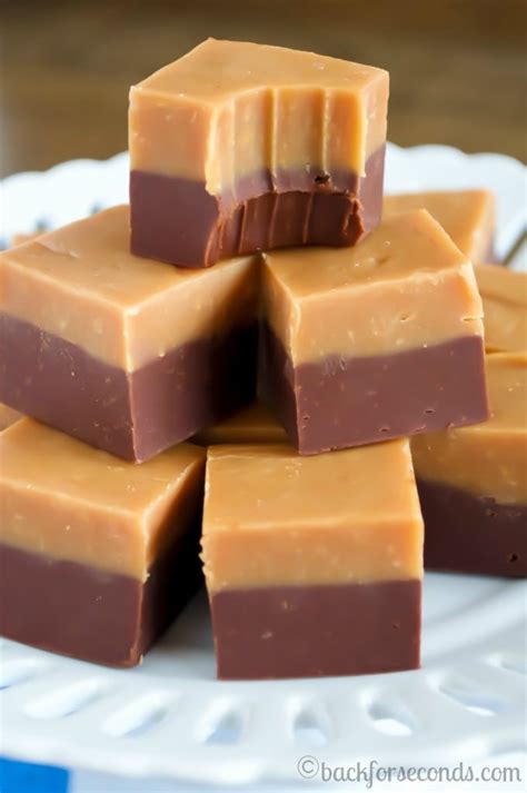 chocolate-peanut-butter-double-decker-fudge-back image