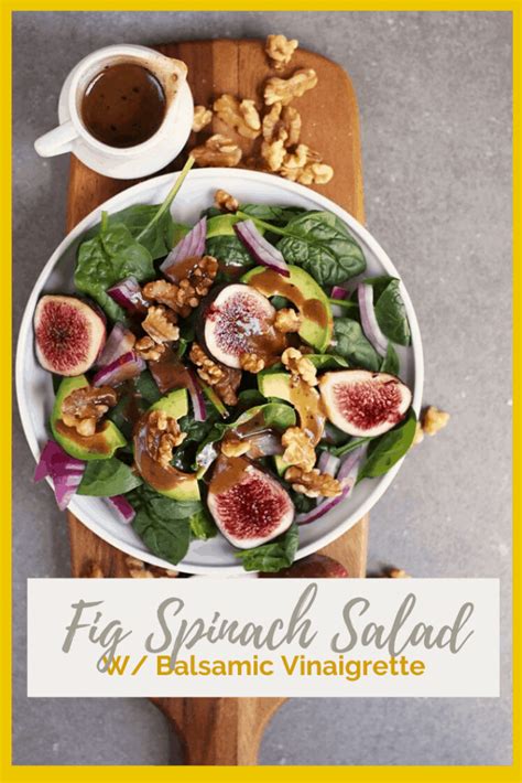 spinach-fig-salad-with-balsamic-vinaigrette-my-darling image