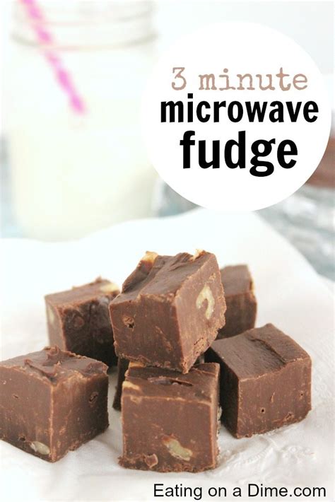 best-microwave-fudge-recipe-easy-3-ingredient image