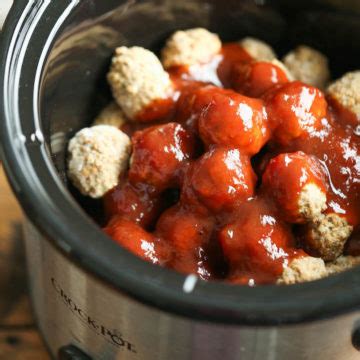 slow-cooker-cocktail-meatballs-damn-delicious image