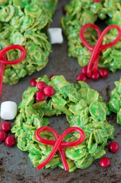 christmas-wreath-cookies-favorite-no-bake-cornflake image