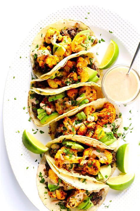 roasted-cauliflower-and-black-bean-tacos-gimme-some image