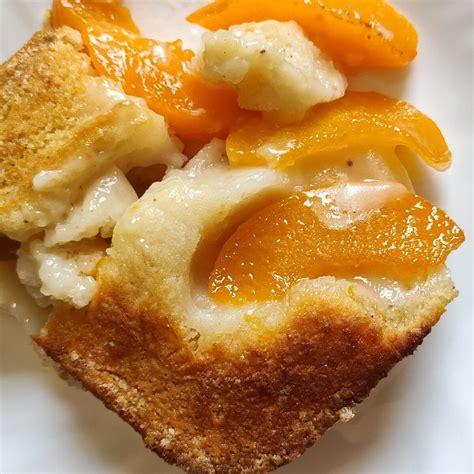 easy-peach-cobbler-with-canned-peaches-quick-dessert image