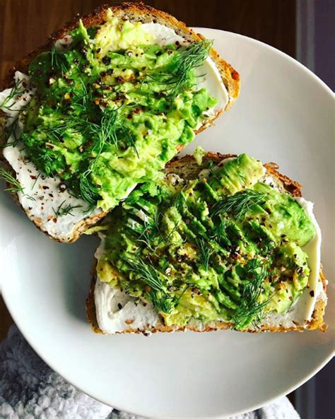 avocado-cream-cheese-toast-by image