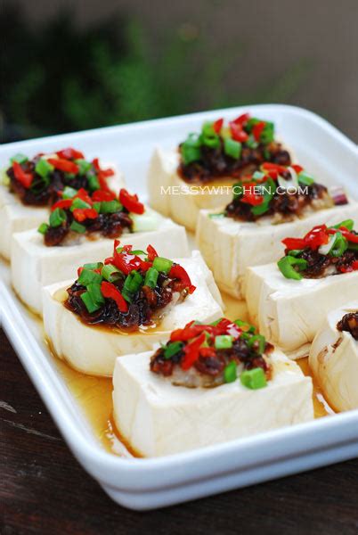 steamed-soft-bean-curd-in-country-style-messy image